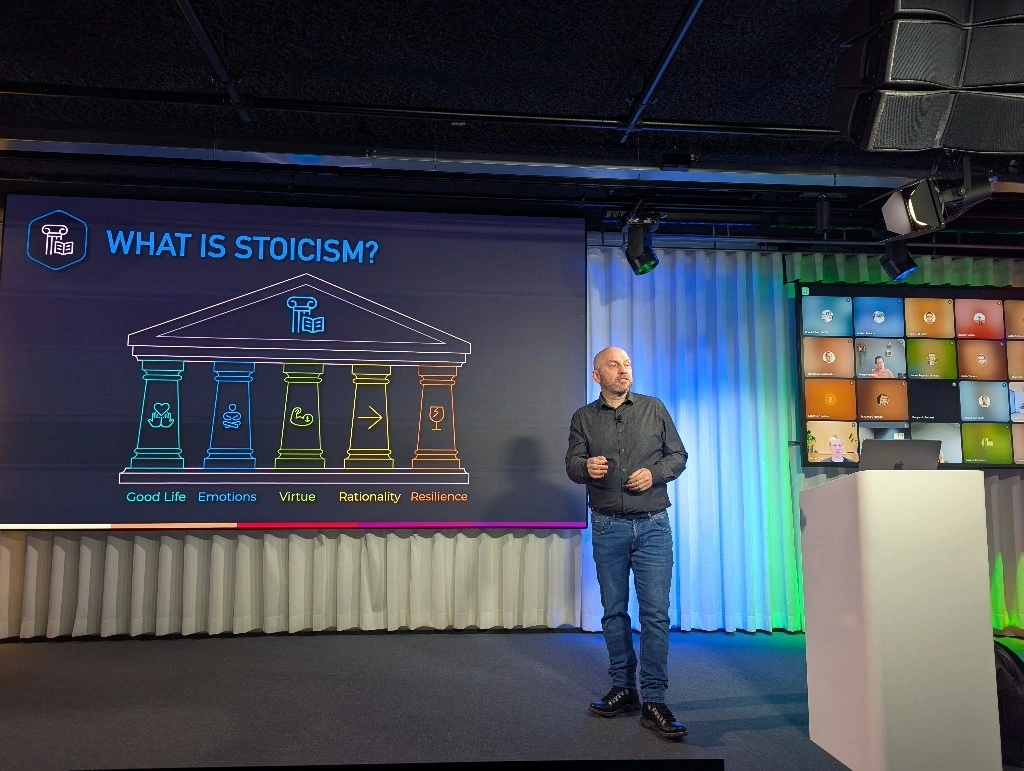 Erick Cloward speaking at Google.