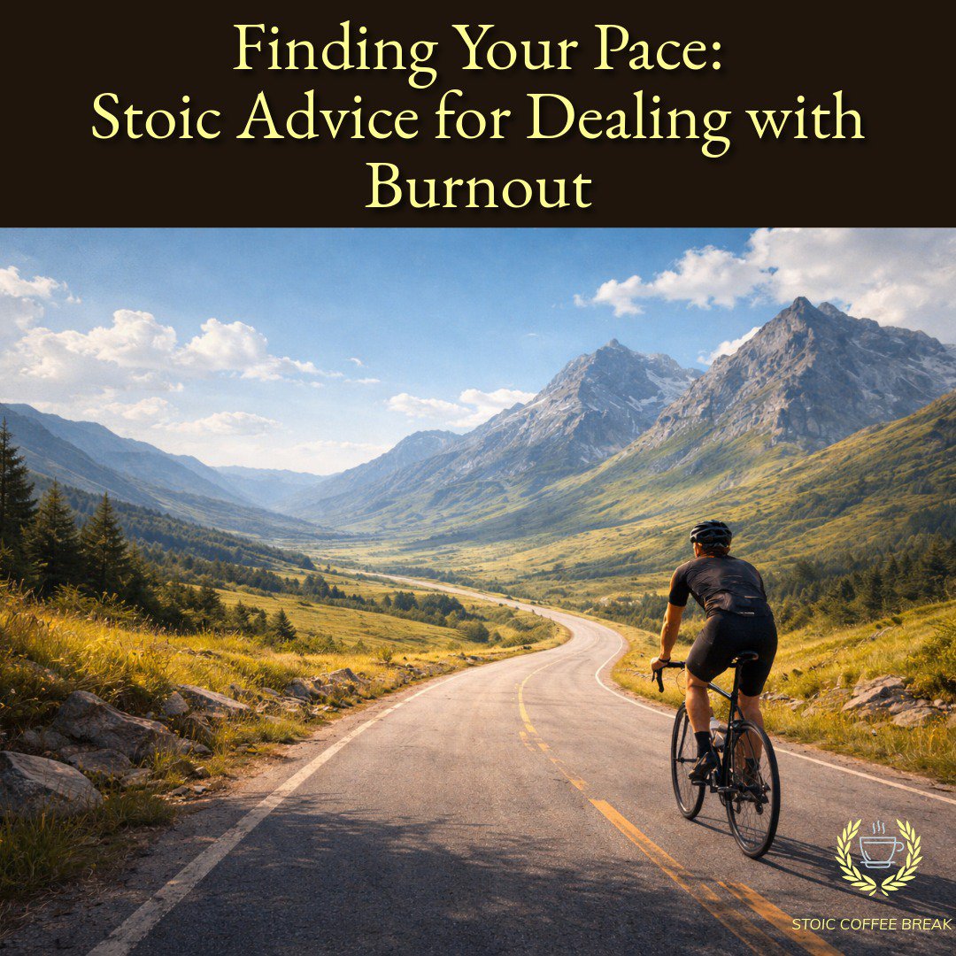 368 – Finding Your Pace: Stoic Advice for Dealing with Burnout