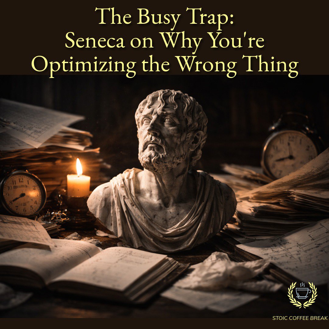 ​The Busy Trap: Seneca on Why You’re Optimizing the Wrong Thing | 373