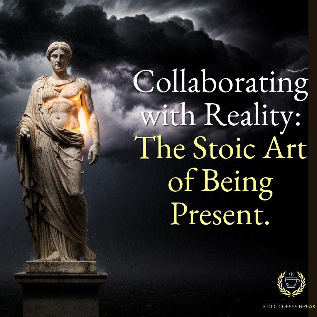 Collaborating With Reality: The Stoic Are of Being Present | 378